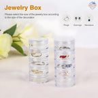 Pocket-Sized Jewellery Organizer Box – Modular Mini Storage for Pills, Jewelry & More