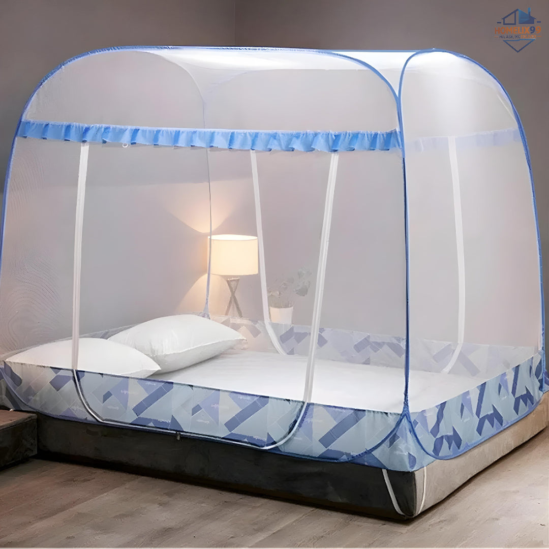 Premium Mosquito Net for Bed – Safe, Breathable & Full Coverage Protection